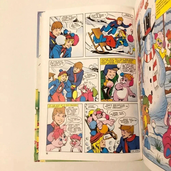 Vtg 1987 Popples Annual Marvel Book  Etta Saunders - Picture 12 of 16